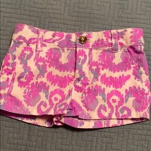 Lilly Pulitzer Pink and Purple Kids Shorts